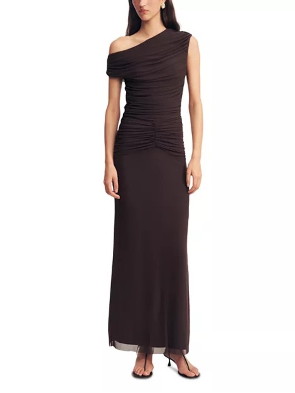 SHONA JOY
Mira Off-the-Shoulder Maxi Dress